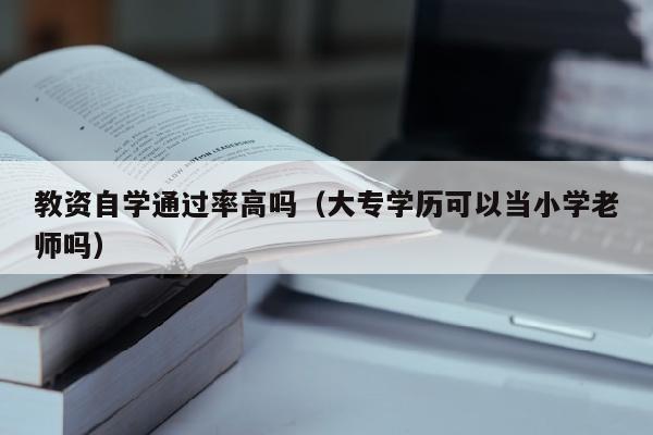 教资自学通过率高吗(大专学历可以当小学老师吗)